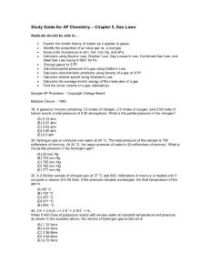 AP 20Chapter 205 20- 20Gasesdoc：
