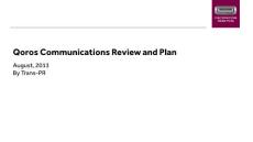 China PR Review (Jan -Jul) and Plan (Aug.-Dec.)