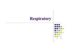 USMLE 藥理學Flashcards: Respiratory