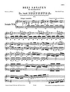 贝多芬钢琴作品奏鸣曲集