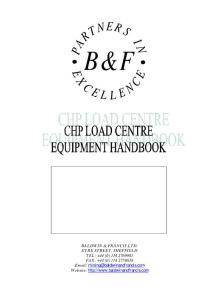 B&F矿用负荷中心手册CHP