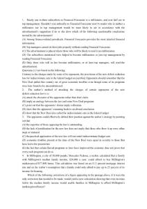 2007年GMAT考試最新邏輯推理試題訓練八