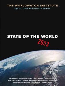 2003STATE OF THE WORLD