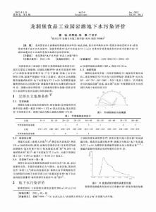 龍洞堡食品工業(yè)園巖溶地下水污染評(píng)價(jià)