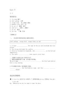 资料初一英语教案7