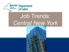 Job TrendsCentral New York