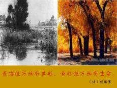 多彩的风景美术课件