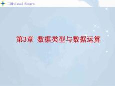 3. 数据与数据运算