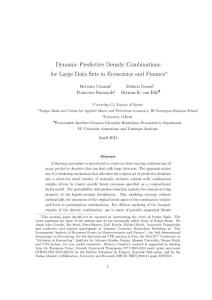 Dynamic Predictive Density Combinations for Large Data Sets in…