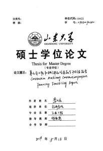 某公司工程机械建设项目融资可行性报告