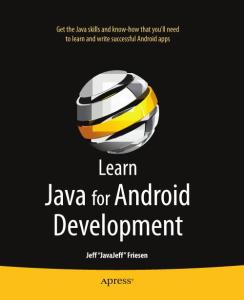 [android.开发书籍].Learn.Java.for.Android.Development