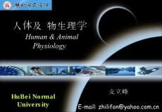 人体及动物生理学