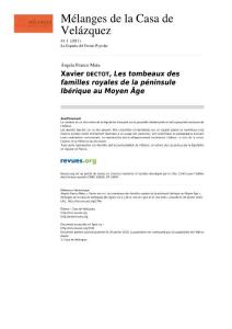 Xavier Dectot, Les tombeaux des familles royales de la…