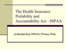 What You Need to Know About HIPAA