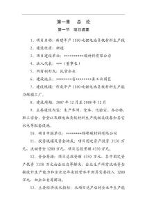 新建年产1100吨锂电池负极材料生产线建设项目可行性研究报告88