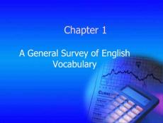 英语专业词汇学课件-Unit 1