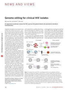 nbt.3531-Genome editing for clinical HIV isolates