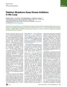 Cancer Cell-2016-Deletion Mutations Keep Kinase Inhibitors in the Loop