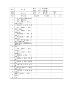二年级下册体育教案