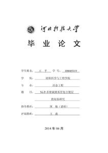 ni-p-多壁碳納米管復合鍍層的制備研究