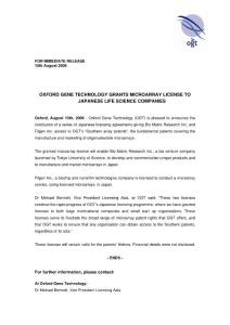 FOR IMMEDIATE RELEASE