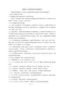 集團(tuán)人力資源管控體系建設(shè)