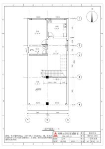 7x15 三层农村自建楼房设计图平面布局图户型图