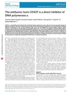 nchembio.2082-The antitumor toxin CD437 is a direct inhibitor of DNA polymerase α
