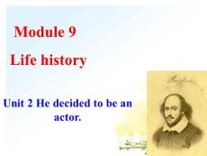 外研版七下M9Unit 2 life story