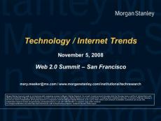 Technology / Internet Trends 2008