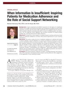 When Information Is Insufficient Inspiring Patients for…