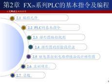 第2章PLC基础及应用教程（三菱FX2N系列）资源-秦春斌