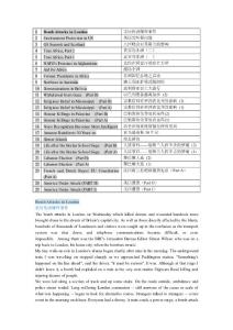 BBC新闻听力精选合集