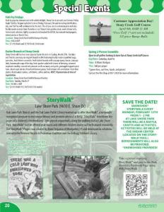 Special Events - Oak Lawn Park District