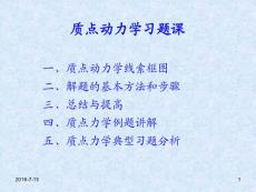 07質點動力學習題課(新) (1)