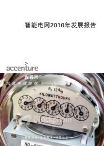 智能电网2010年发展报告(pdf文档)