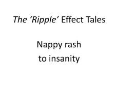 Ripple Effect Tales - SAPRAA