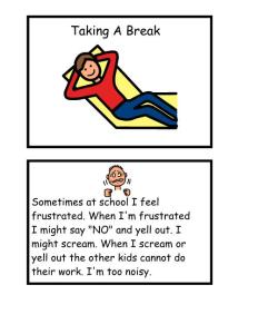 Taking A Break - TASN