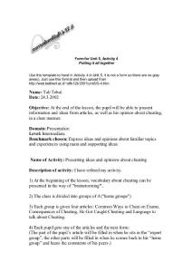 Unit 5 Activity 2 - Beit Berl