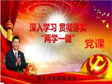 党课《两学一做》