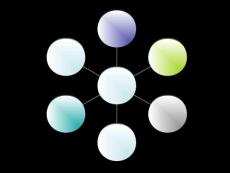 3D放射六點(diǎn)