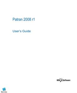 Patran User´s Guide