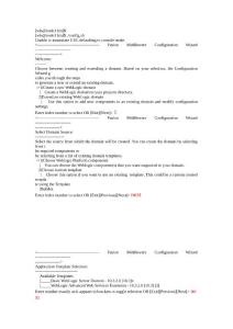 weblogic11g集群部署控制臺版資料