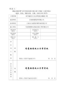 《专项施工方案审批表》(通用,土建、市政、机电安装、消防等)