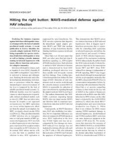 cr2016139a-Hitting the right button MAVS-mediated defense against HAV infection