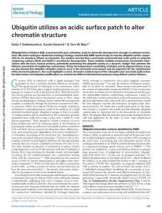 nchembio.2235-Ubiquitin utilizes an acidic surface patch to alter chromatin structure
