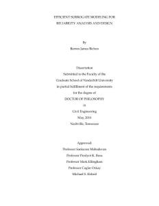efficient surrogate modeling for reliability analysis and design