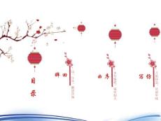 喜庆中国风新年PPT图表