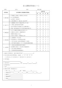 績效考核范本大全(共計(jì)80多個(gè)樣表)（上）