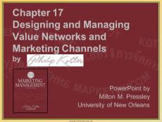 Chapter 17Designing and Managing Value Networks and (PPT-26)